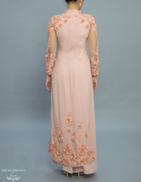 Lace Ao Dai / Mother of The Bride Ao Dai (#MAIYA) - Dream Dresses by P.M.N.