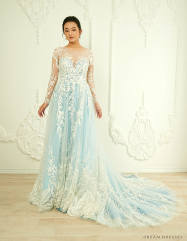 Blue Wedding Dress (#Madeleine)