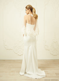 Lace Wedding Cape (#MAGGIA ) - Dream Dresses by P.M.N.
