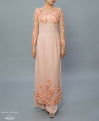 Lace Ao Dai / Mother of The Bride Ao Dai (#MAIYA) - Dream Dresses by P.M.N.