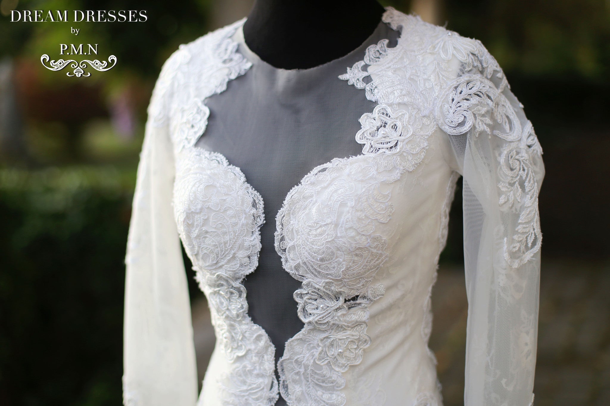 Fit & Flare Wedding Dress with Large Train Sample Sale Fit & Flare Wedding Dress with Large Train Sample Sale