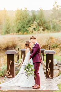 Chapel Bridal Cape Veil (#VEDA) - Dream Dresses by P.M.N.