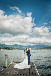 Swarovski Crystals Mermaid Wedding Dress (#Roselani) - Dream Dresses by P.M.N.