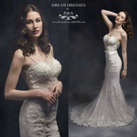 Open Back Mermaid Wedding Dress (Style #SS16311) - Dream Dresses by P.M.N
 - 4