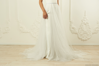 Detachable Wedding Dress Overskirt (#Priya) - Dream Dresses by P.M.N.