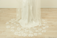 Two Layers Lace Bridal Veil (#Siran) - Dream Dresses by P.M.N.