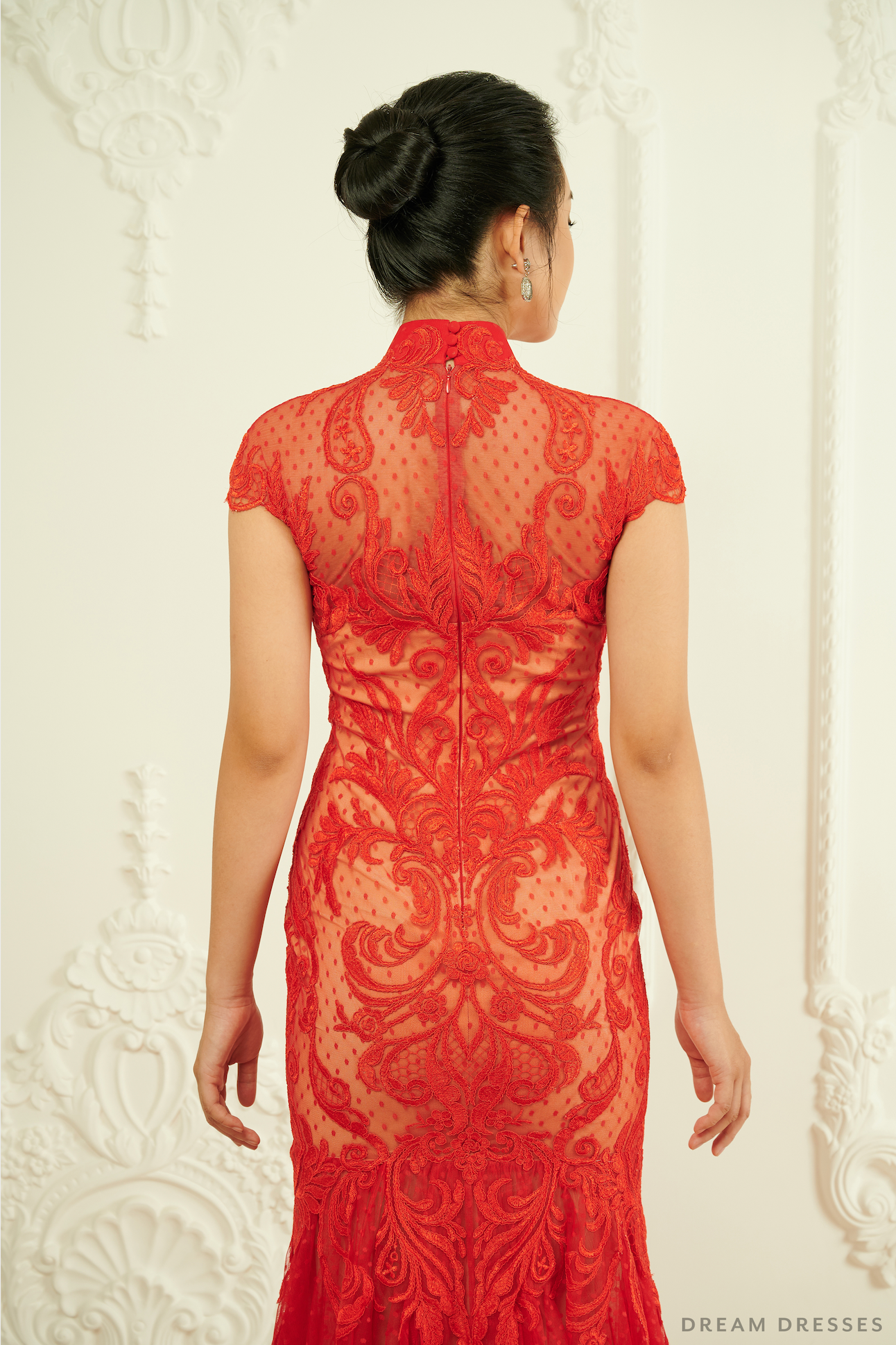 Chinese Inspired Red Wedding Dress (#Yanlin) - Dream Dresses by P.M.N.
