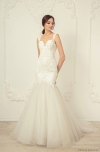Luxury Trumpet Wedding Dress (#Bianca) - Dream Dresses by P.M.N.