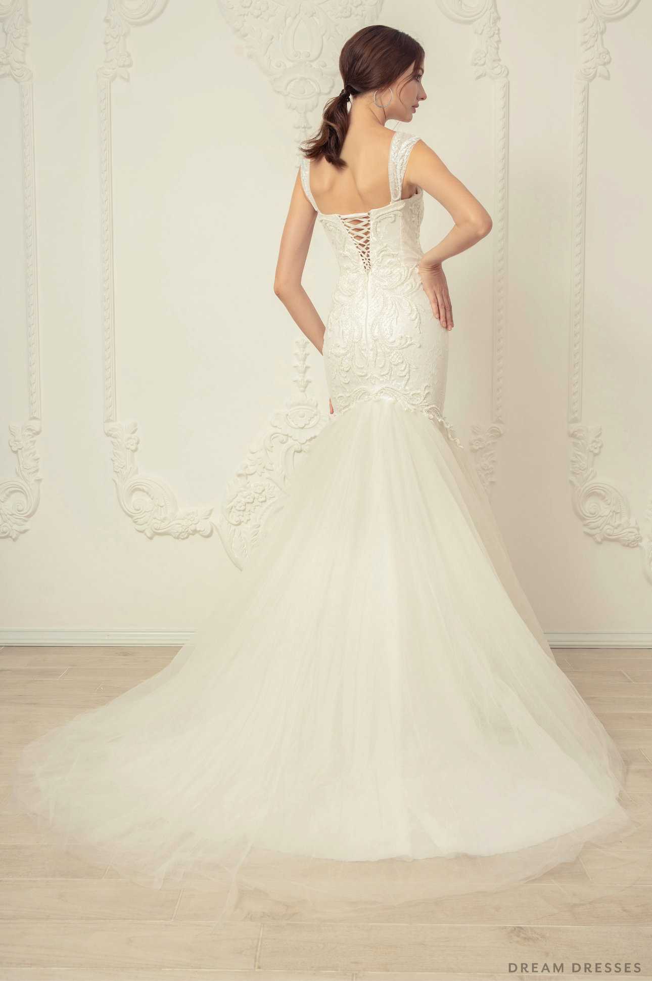 Luxury Trumpet Wedding Dress (#Bianca) - Dream Dresses by P.M.N.