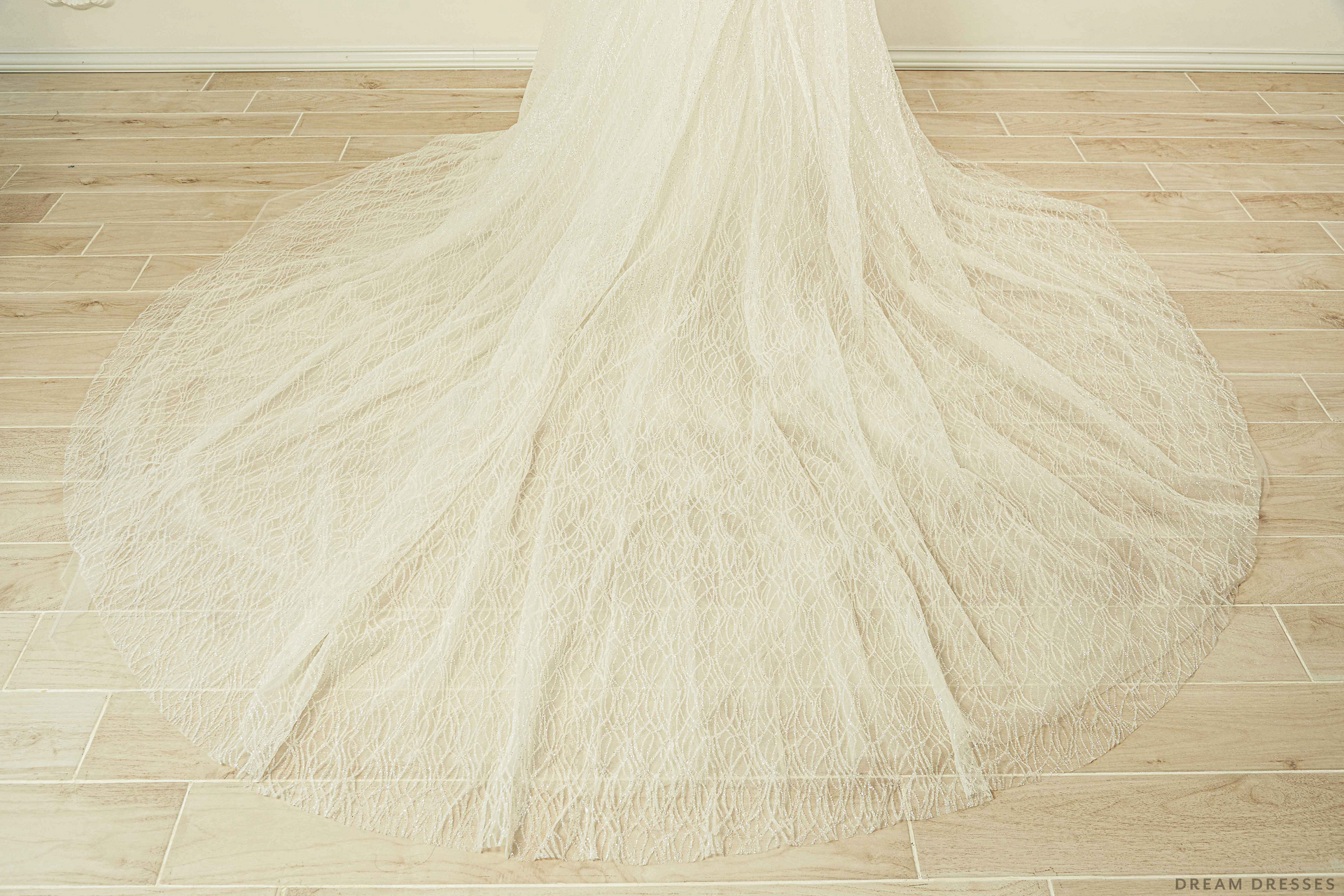Detachable Train for Wedding Dress (#Terza) - Dream Dresses by P.M.N.