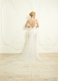 Glitter & Pearls Detachable Bridal Skirt (#Hera) - Dream Dresses by P.M.N.