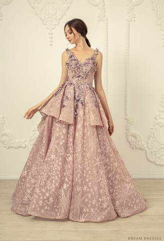 Lilac Color Wedding Dress (#Beronia)