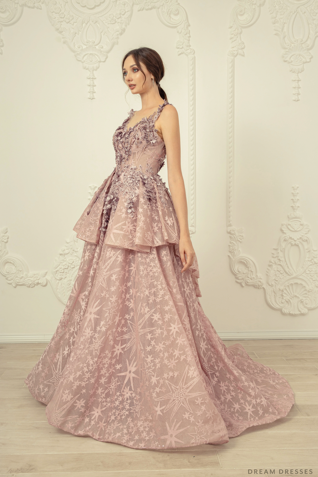 Lilac Color Wedding Dress (#Beronia) - Dream Dresses by P.M.N.