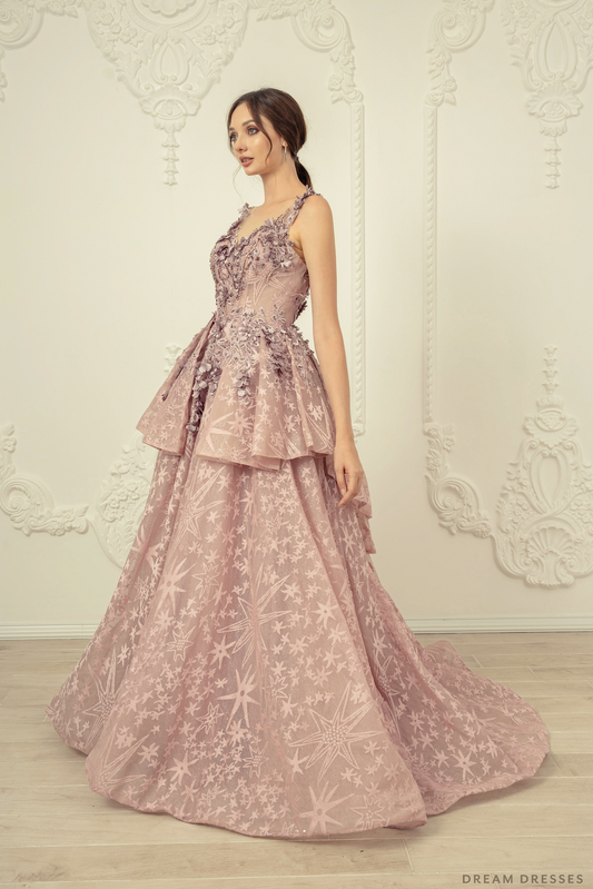 Lilac Color Wedding Dress (#Beronia) - Dream Dresses by P.M.N.