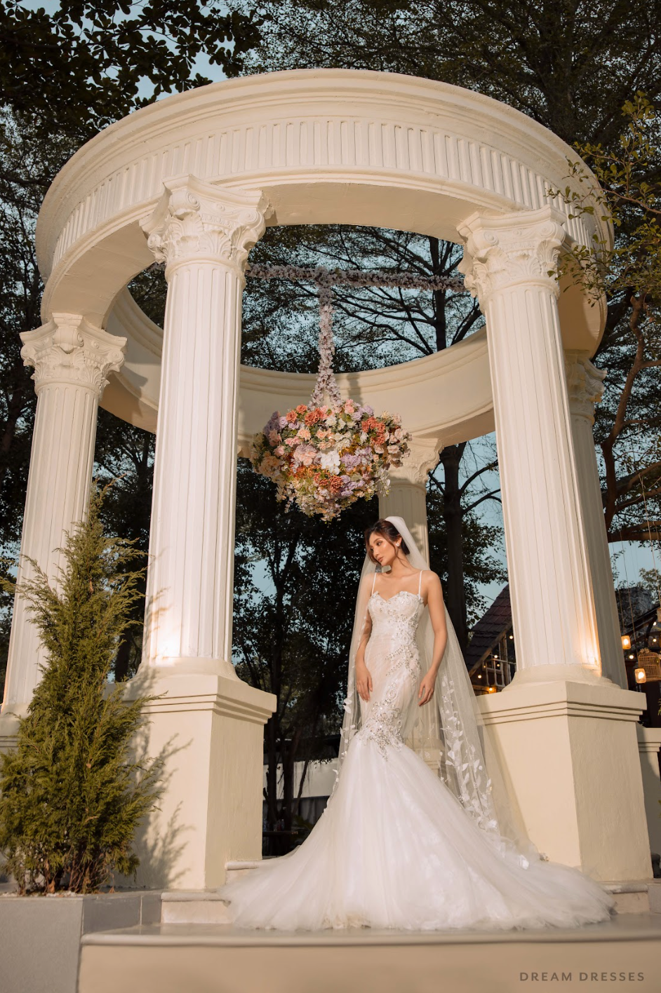 3D Embellished Wedding Veil (#KEISHA) - Dream Dresses by P.M.N.