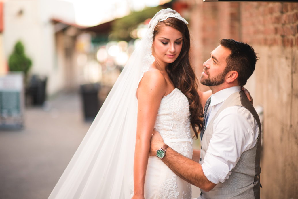 One-tier Cathedral Veil With Scalloped Lace Trims (#PB196) - Dream Dresses by P.M.N
 - 6