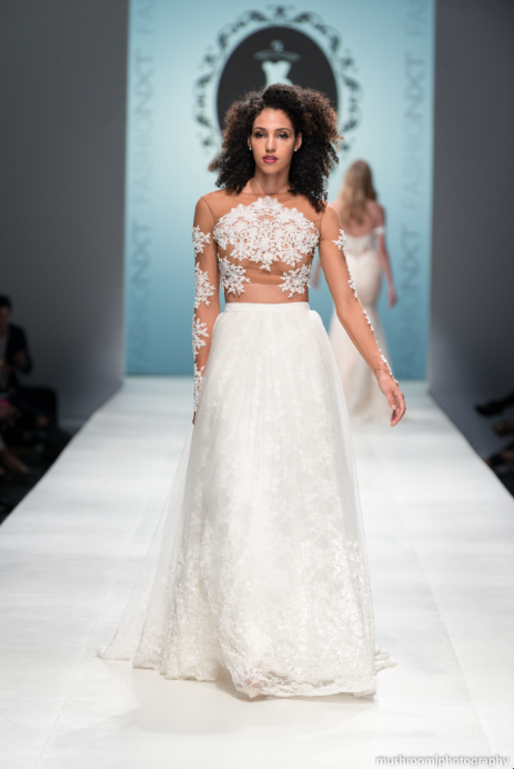 SAMPLE SALE/ Detachable Ball Gown Skirt With Chapel Train (Style #PB162) - Dream Dresses by P.M.N
 - 1
