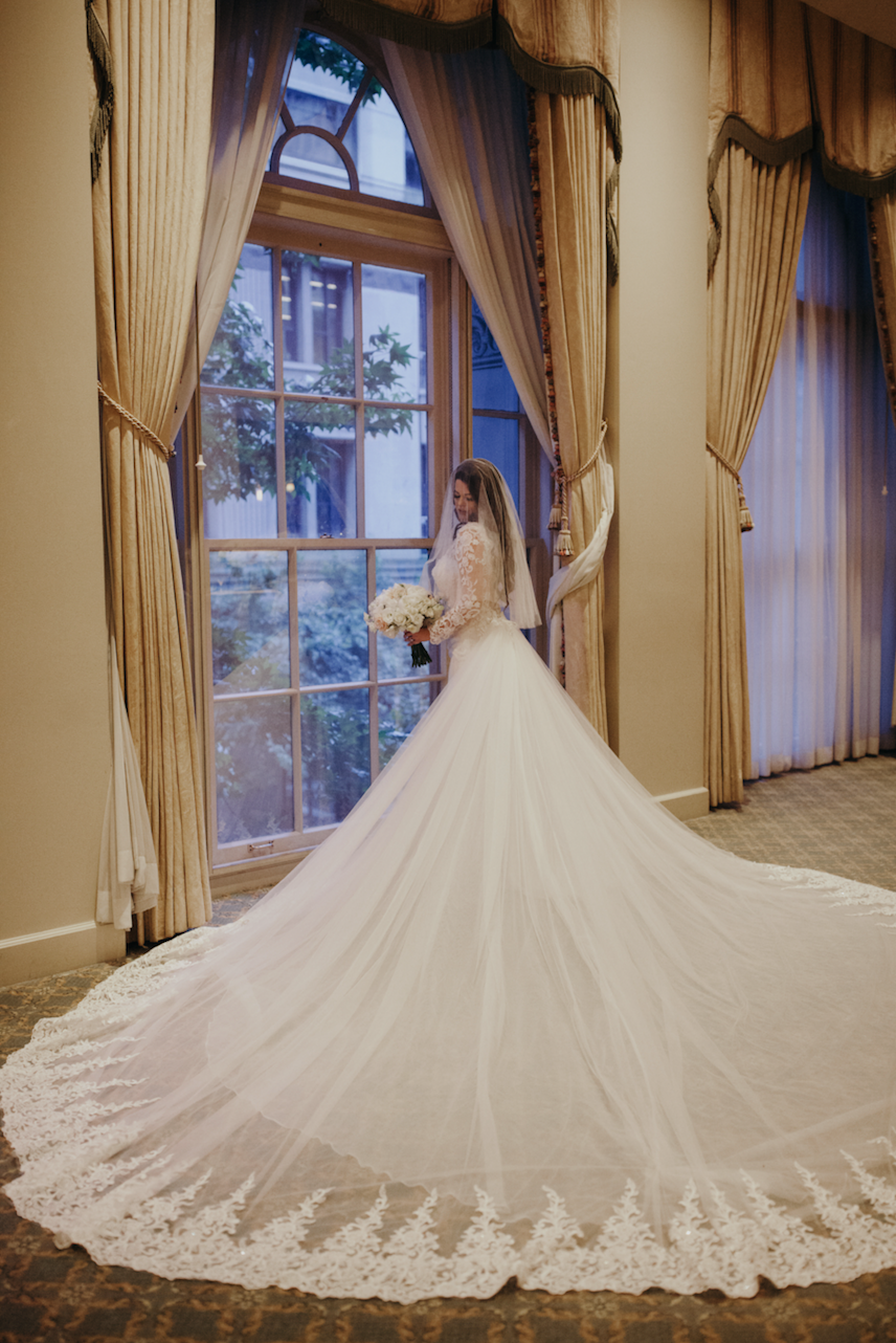 Detachable Cathedral Wedding Train (#Tessa) - Dream Dresses by P.M.N.