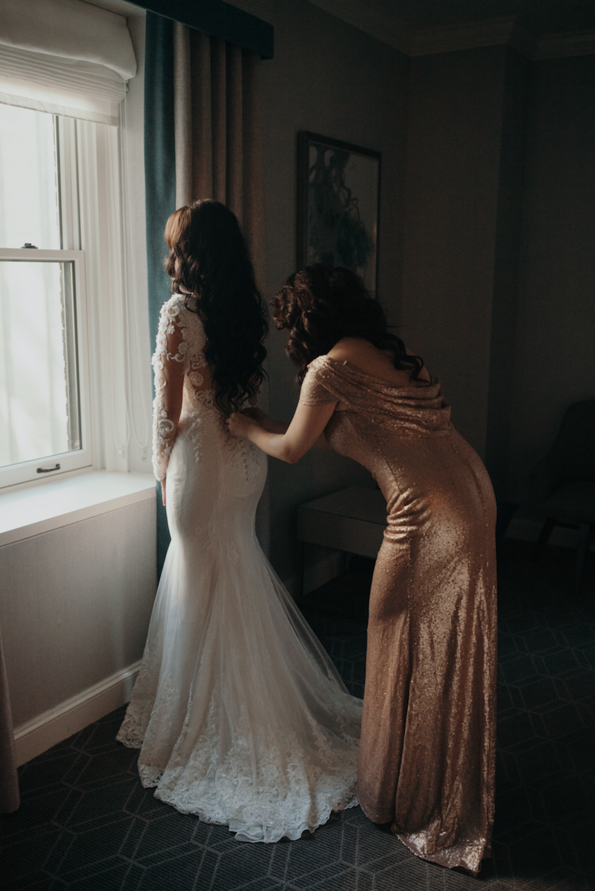 Illusion Neckline Wedding Dress (#Tessia) - Dream Dresses by P.M.N
 - 5