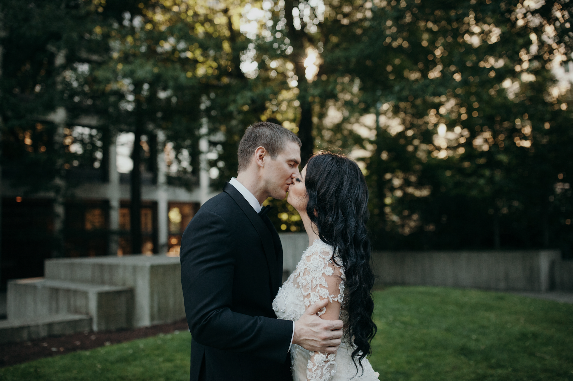 Illusion Neckline Wedding Dress (#Tessia) - Dream Dresses by P.M.N
 - 11
