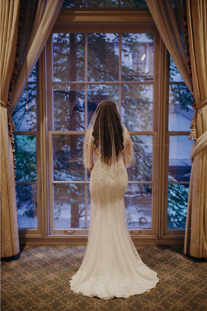 Illusion Neckline Wedding Dress (#Tessia) - Dream Dresses by P.M.N
 - 6