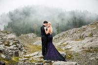 Detachable Black and Purple Gown (#Maia ) - Dream Dresses by P.M.N
 - 8