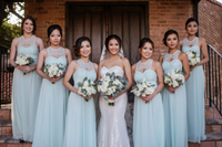Lace Mermaid Wedding Dress With illusion Back (#Halette) - Dream Dresses by P.M.N.