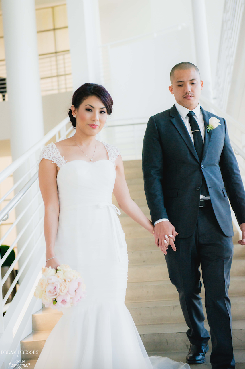Tulle Trumpet Wedding Dress (#Jennifer) - Dream Dresses by P.M.N.