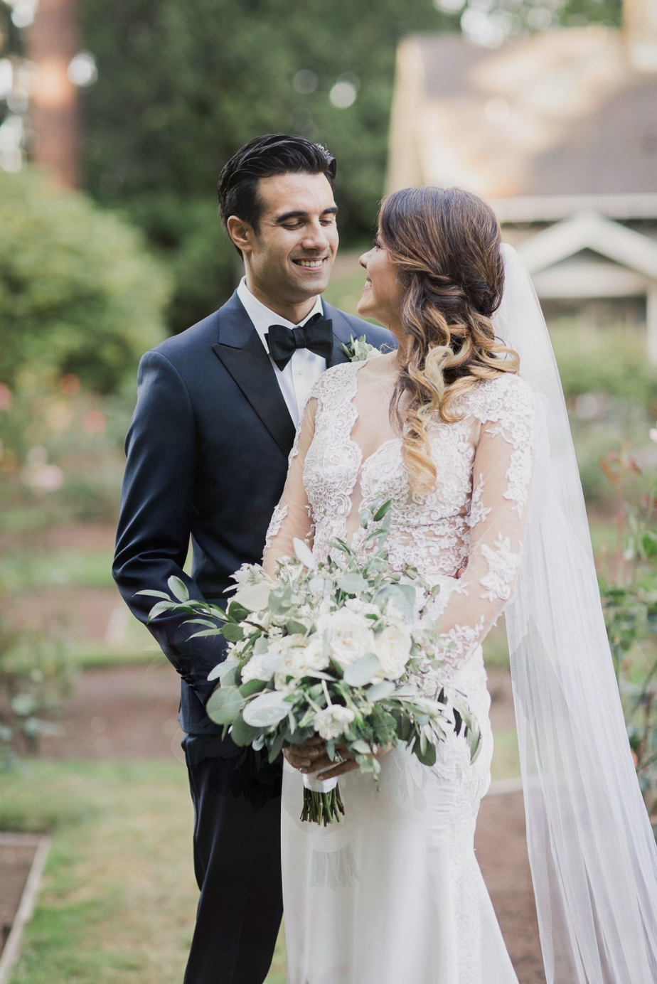Long Sleeve Satin Wedding Dress (#Lindsey) - Dream Dresses by P.M.N.