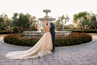 Non-traditional Gold Wedding Dress (#Adina) - Dream Dresses by P.M.N.