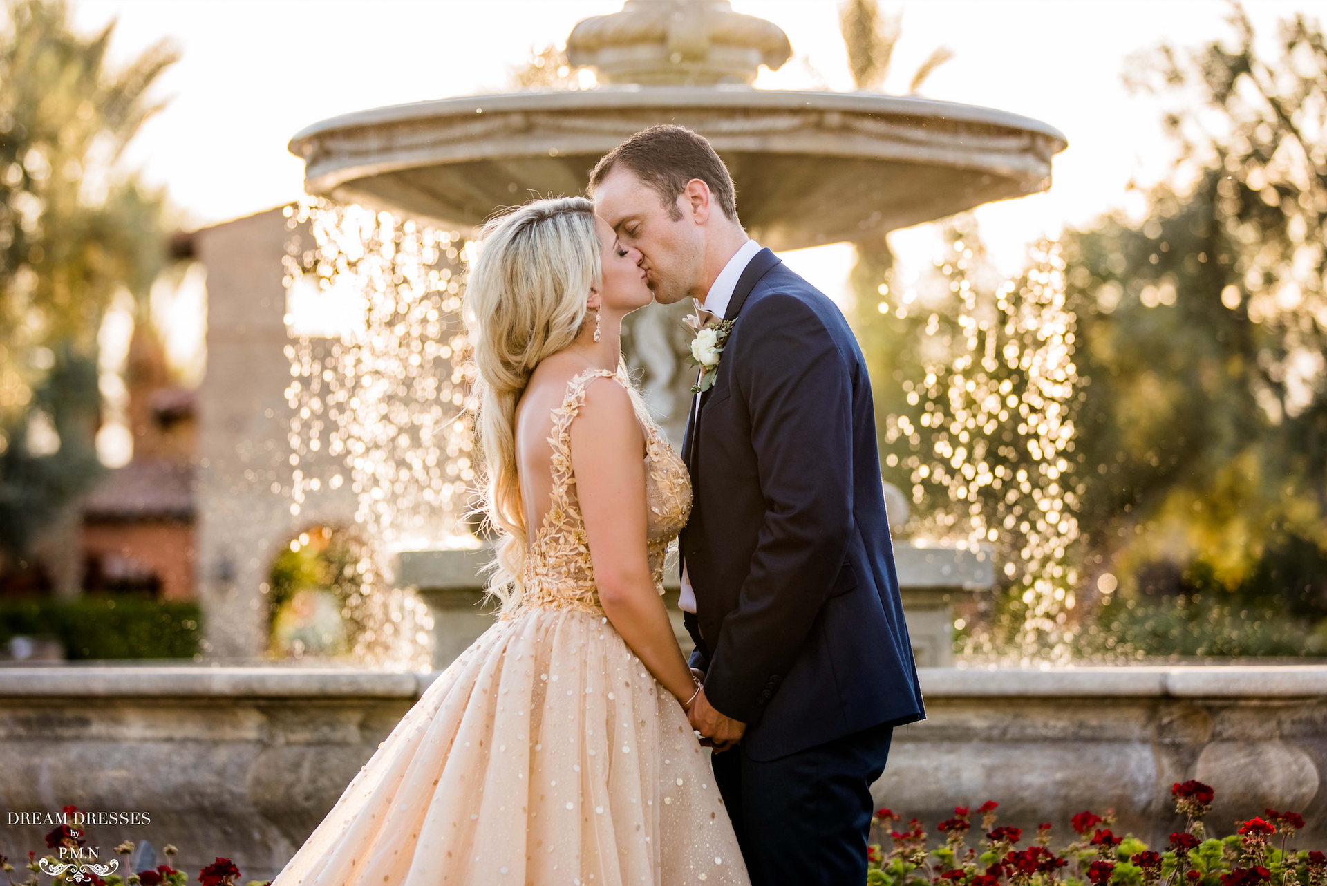 Non-traditional Gold Wedding Dress (#Adina) - Dream Dresses by P.M.N.