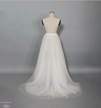 Tulle Detachable Bridal Overskirt (#Laila) - Dream Dresses by P.M.N.
