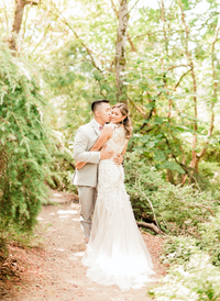 Lace and Tulle Sheath Wedding Dress (#Krista) - Dream Dresses by P.M.N.