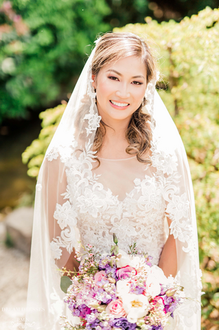 Waltz Bridal Lace Veil (#Keta)