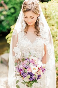 Waltz Bridal Lace Veil (#Keta) - Dream Dresses by P.M.N.