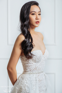 Embellished Detachable Bridal Overskirt (#Myra) - Dream Dresses by P.M.N.