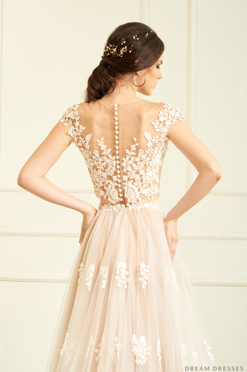 Two-Piece Wedding Dress (#Amelia) - Dream Dresses by P.M.N.