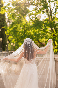 Mantilla Lace Veil (#Tyana) - Dream Dresses by P.M.N.