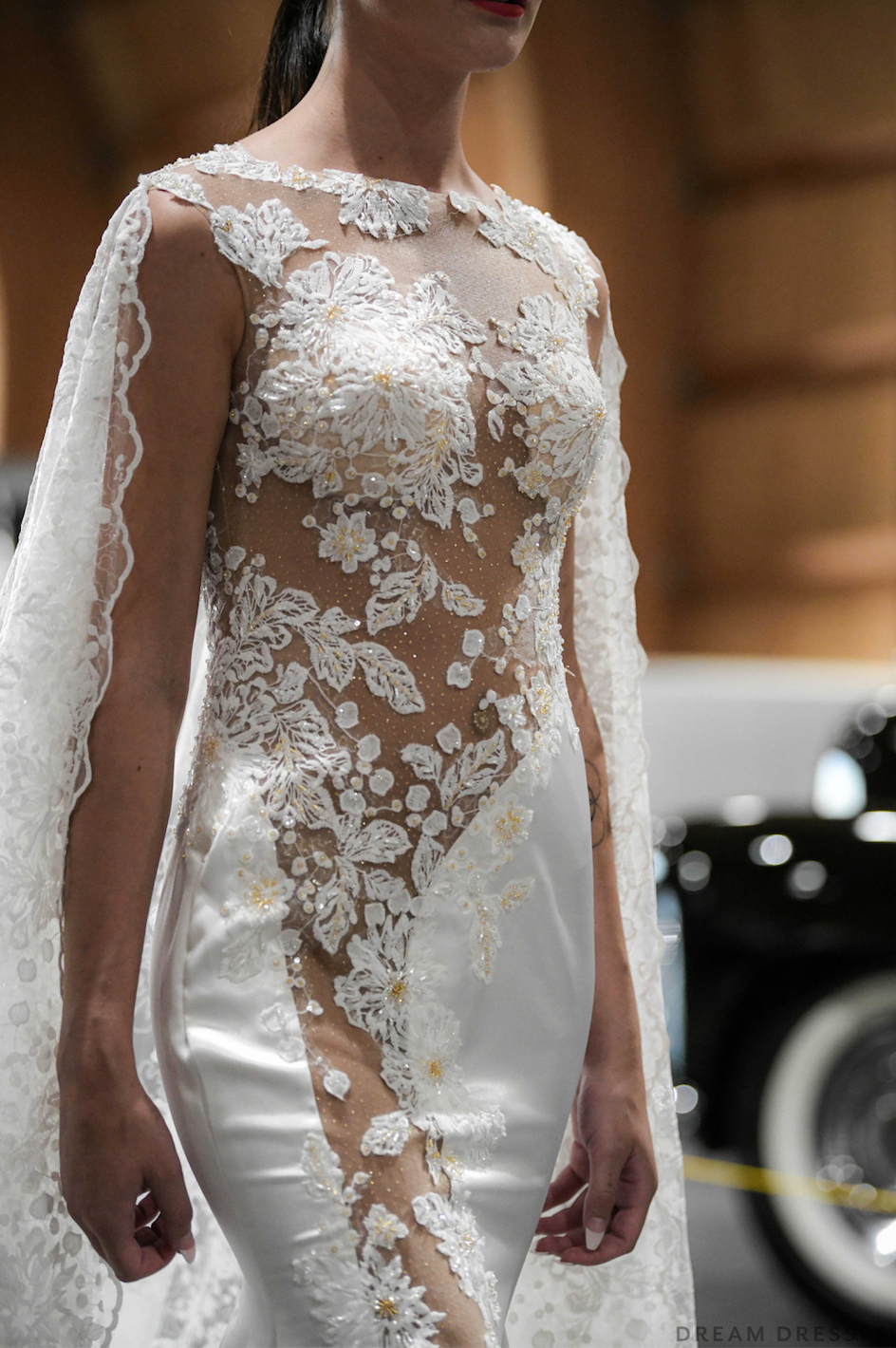 Illusion Cut-Out Wedding Dress Lucille | Dream Dresses Illusion Cut-Out Wedding Dress Lucille | Dream Dresses