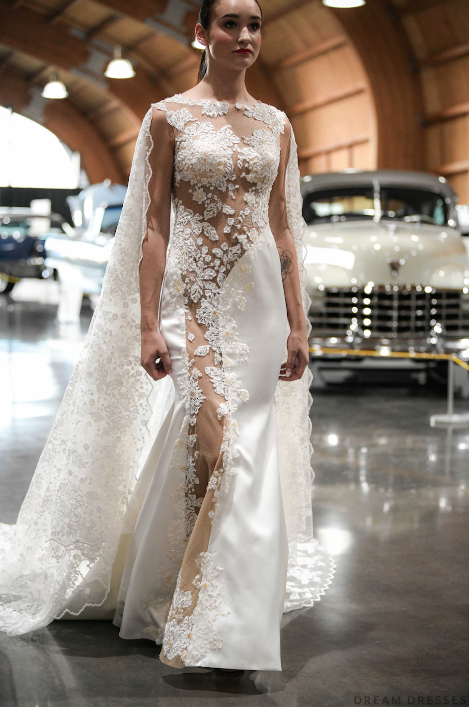 Illusion Cut-Out Wedding Dress (#Lucille) Illusion Cut-Out Wedding Dress (#Lucille)