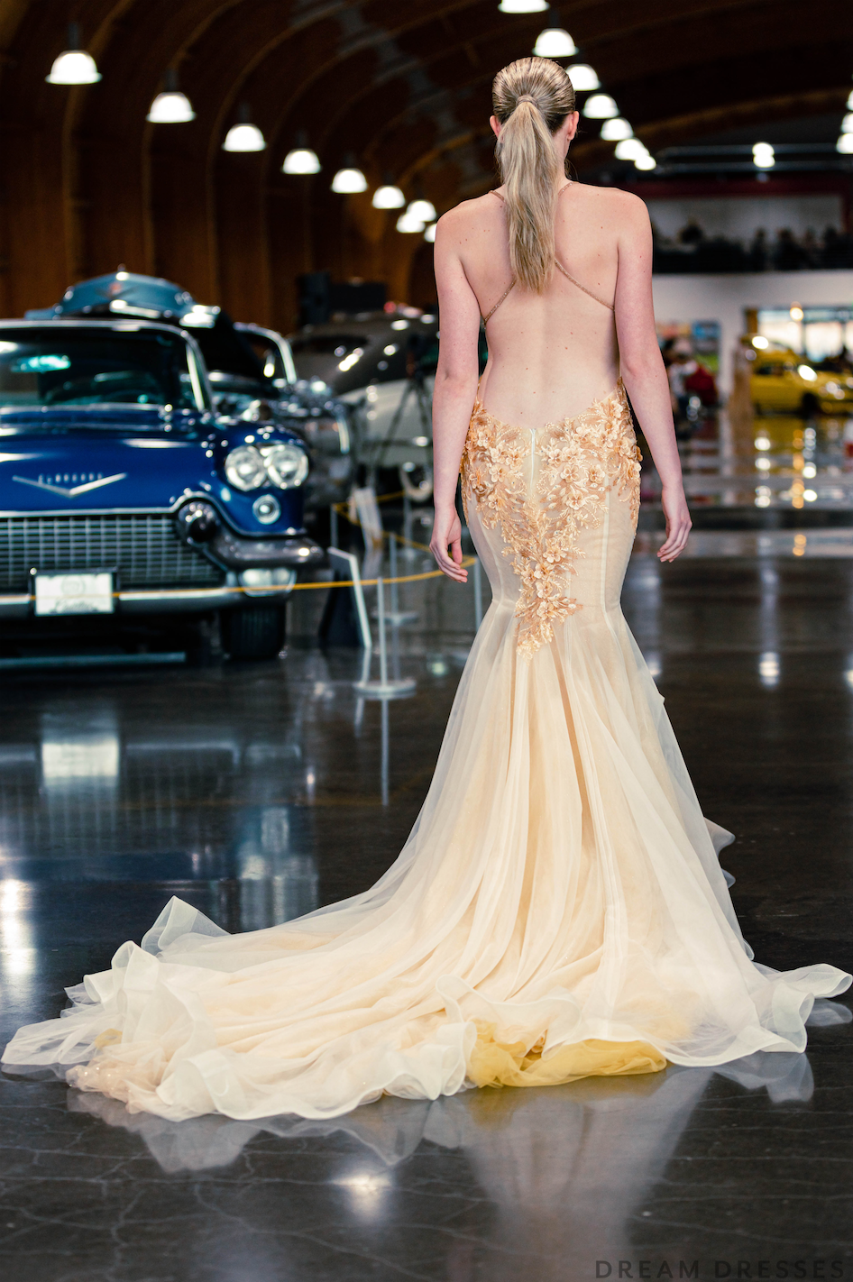 Gold Mermaid Wedding Gown (#Katerina ) - Dream Dresses by P.M.N.