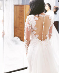 Detachable Cathedral Wedding Train (#Tessa) - Dream Dresses by P.M.N.