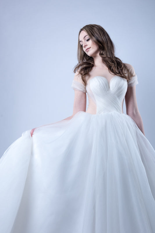 Tulle Ball Gown Wedding Dress (#Kennadie) - Dream Dresses by P.M.N
 - 1
