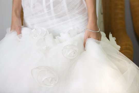 Custom Mermaid Wedding Dress With Lace Up Back (Style PRISCILLA #PB071) - Dream Dresses by P.M.N
 - 6