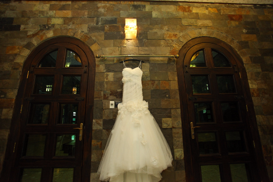 Custom Mermaid Wedding Dress With Lace Up Back (Style PRISCILLA #PB071) - Dream Dresses by P.M.N
 - 1