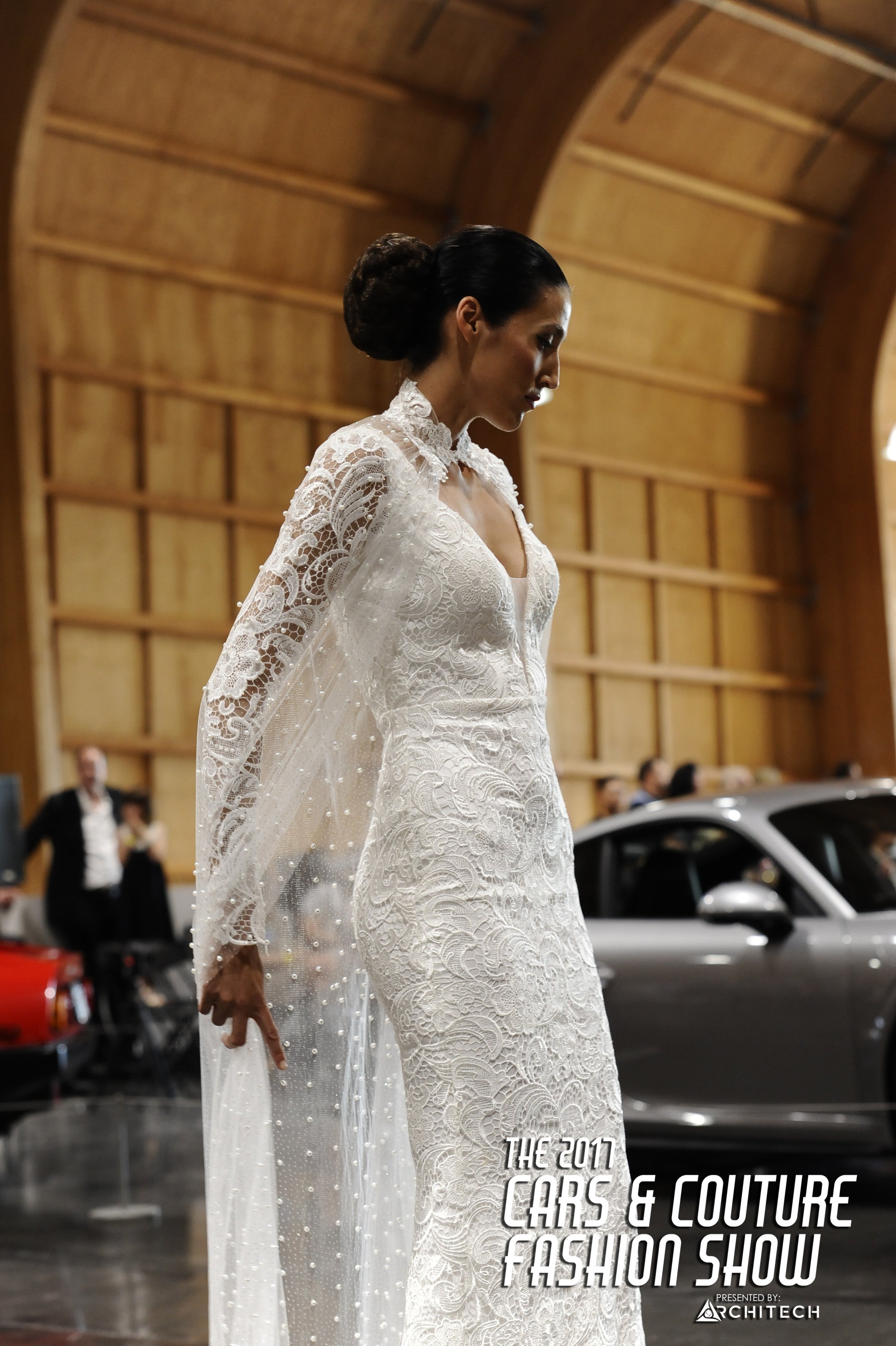 Cathedral Bridal Cape (#ITALA)