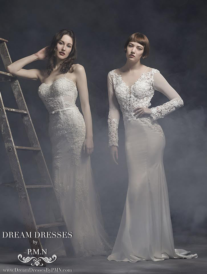 Open Back Mermaid Wedding Dress (Style #SS16311) - Dream Dresses by P.M.N
 - 5
