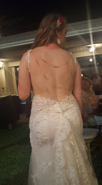 Low Back Mermaid Wedding Dress (#Dakotah) - Dream Dresses by P.M.N.