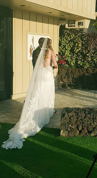 Low Back Mermaid Wedding Dress (#Dakotah) - Dream Dresses by P.M.N.