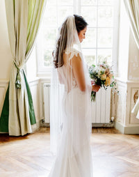 Elegant Waltz Bridal Veil (#Joli) - Dream Dresses by P.M.N.